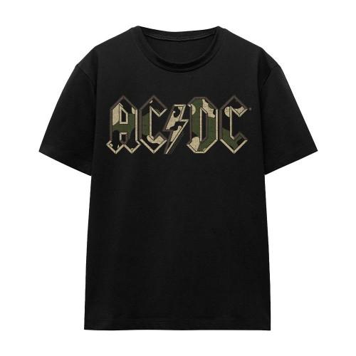 AC/DC Unisex Adult Camo Logo T-Shirt
