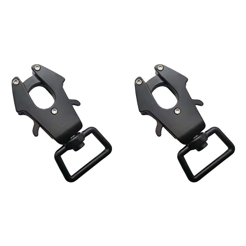 HHO-2X Frog Clip, Heavy Duty Quick Release And Locking Dog Leash Buckle For Attaching Pet Collars Outdoor Cable Accessories