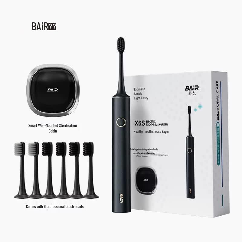 Bayer X6S Smart Sterilizing Soft-Bristle Electric Toothbrush CN plug (adapter included)