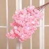 Simulation Branch Artificial Cherry Blossom Multiple Color Encrypted Cherry Fake Flowers Spring Cherry Flower Bouquets