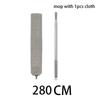 Extendable Microfiber Duster with Stainless Steel Long Pole Telescopic Gap Cleaning Brush for Ceiling Fan