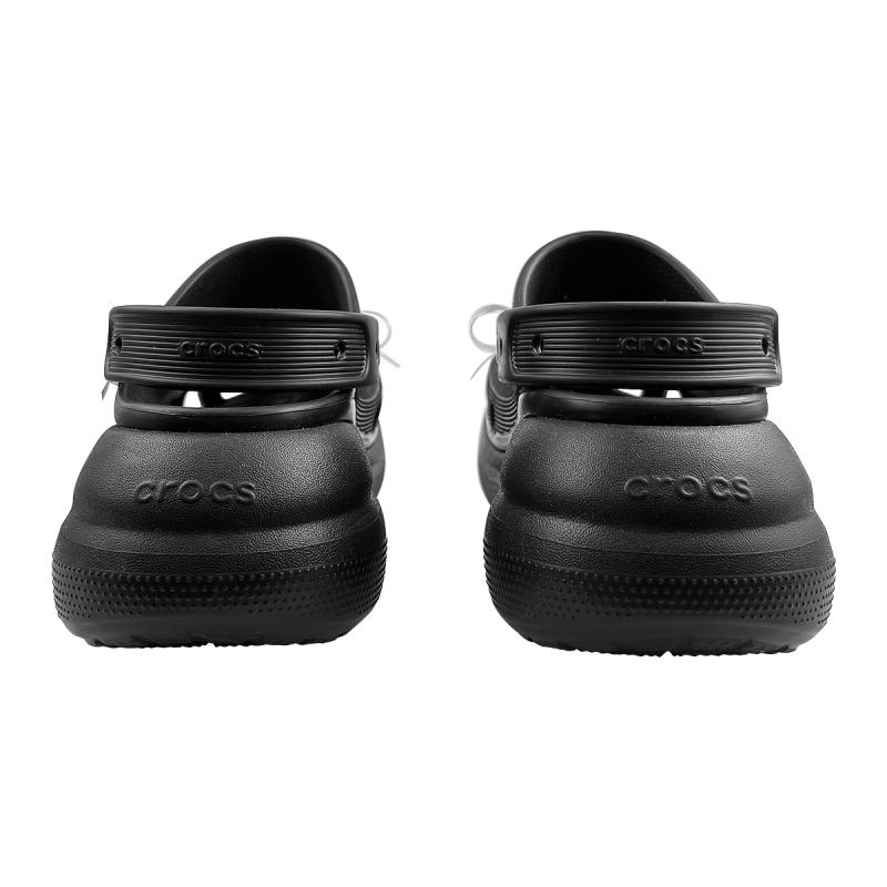 Crocs Classic Crush Casual & Comfortable Hole Shoes Unisex Black