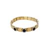 24 Creative Stretch Strap Bracelet Sunflower Gold Silver Stainless Steel Bracelet Strap