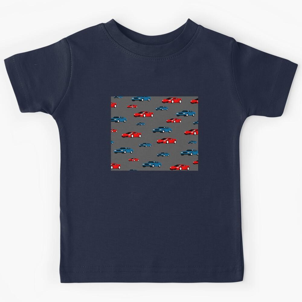 cars,trucks,bike,train,driving Kids T-Shirt 130