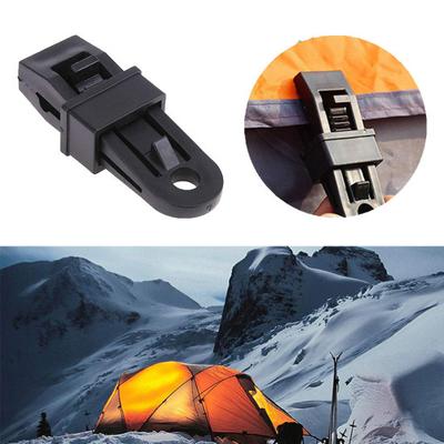 Outdoor Awning Tarp Tent Tighten Clip Clamp Tool with D-Shape Latch Hooks