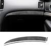 3Pcs Carbon Fiber Passenger Dashboard Cover Trim For Infiniti G37 Sedan 2010-13
