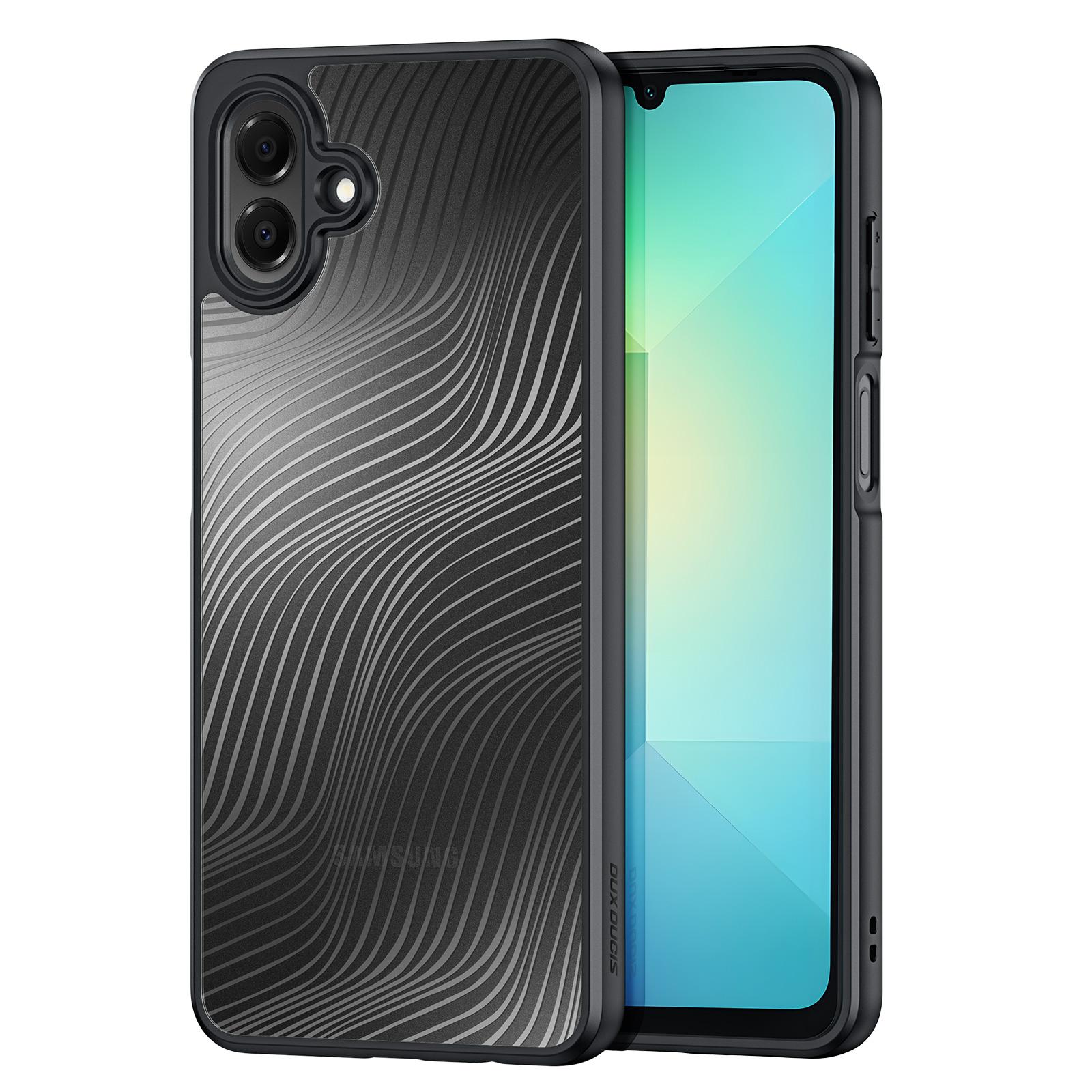 

For Samsung Galaxy A07 4G Case DUX DUCIS Aimo Series TPU+PC Matte Drop-proof Phone Cover (REACH Certification) Black