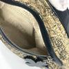 CHANEL Camellia CC CC Mark bag Shoulder Bag Canvas/Leather Black/BeigeBased