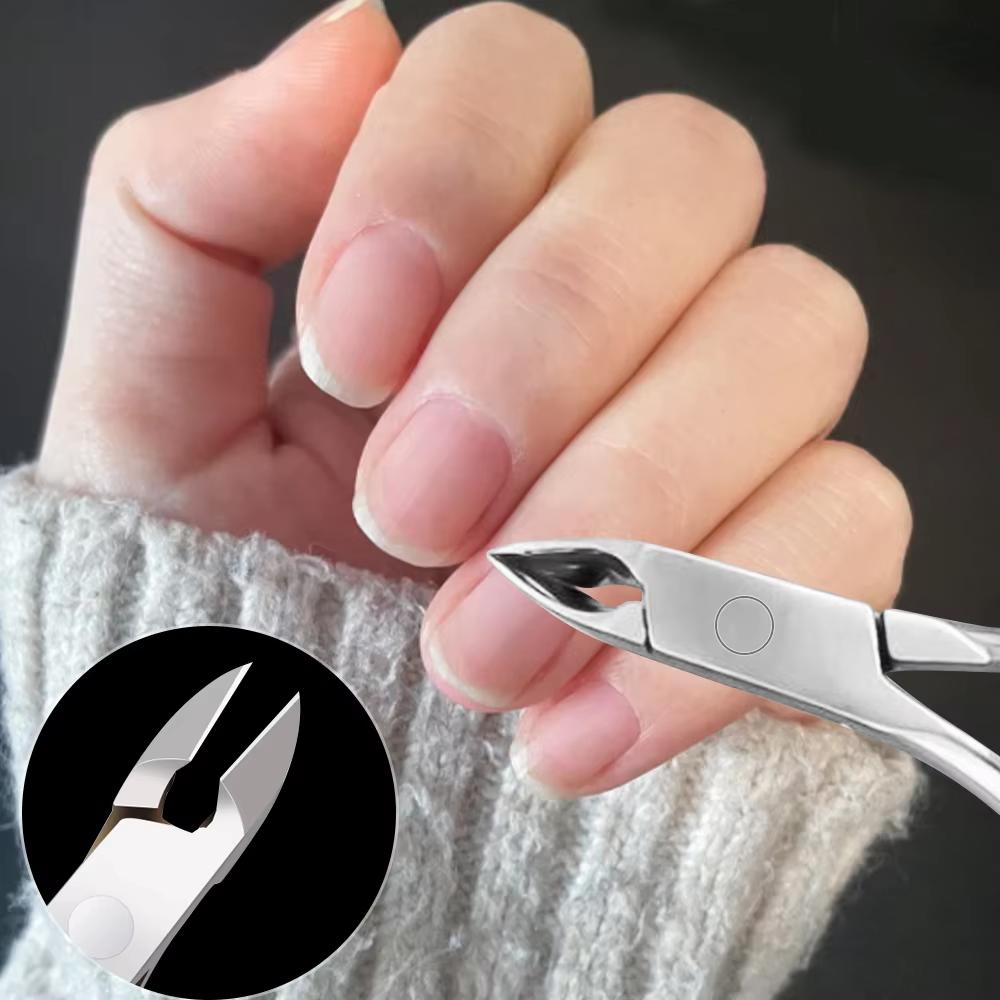 1 kus kleštičky na kůžičku, prémiový nerezový zastřihovač kůžičky pro manikúru a pedikúru doma/v lázních/v salonu