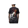 Jordan Pattern Print Round Neck Short Sleeve T-Shirt Unisex Tops Black FB7408-010
