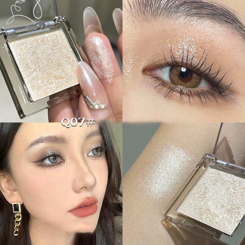 Monochrome Eyeshdaow Palette Matte Glitter Green Blue Eyeshadow Pigments Waterproof Mashed Potato Matte Purple Eye Shadow Makeup