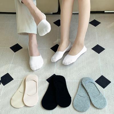 5 Pairs of Simple Double-lock Socks for Men and Women/fake Socks