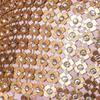 Rhinestones Body Chain Bra Sexy Bikini Body Chain Fashion Body Chain Jewelry Accessories Adjustable for Party-Beaches  XS Gold
