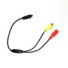 Car Camera 4-Pin to AV Plug Down-Voltage Wire Harness 12V to 3.3V