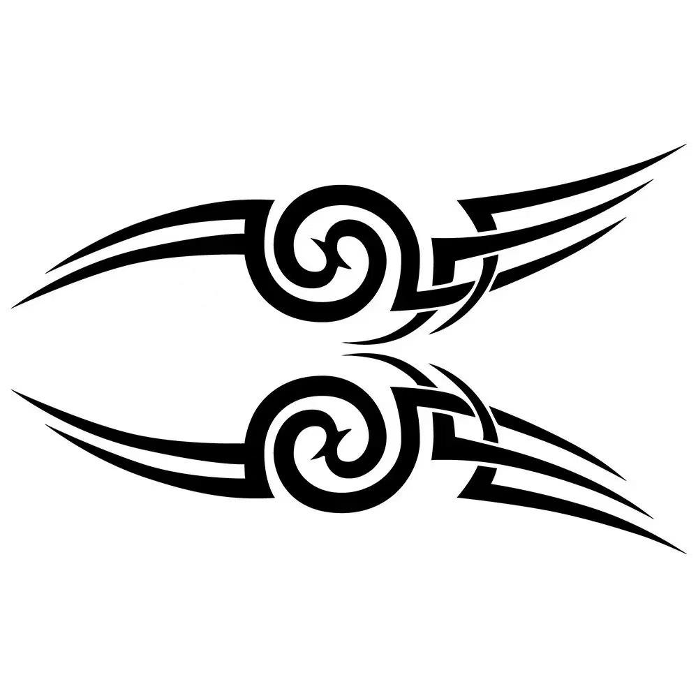 Reflective Waterproof Motorcycle Helmet & Body Scratch Cover Sticker