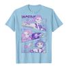 Boys Girls Round Neck Casual Printed Short-sleeved T-shirt Top