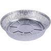 100 Round Aluminum Pots, Induction Compatible, Disposable Aluminum Pots, Tabletop Cookware, and Great for Outdoor Use (6-inch, 100 Count)