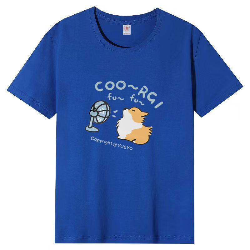 

Футболка с короткими рукавами, женская, хлопковая, с рисунком из мультфильмов, популярная летняя футболка с коротким рукавом 3XL