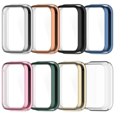 TPU Case Screen Protector Compatible for Band 8Pro Smart Bracelet Cover Anti-scratch Protective Case Bumpers Shells