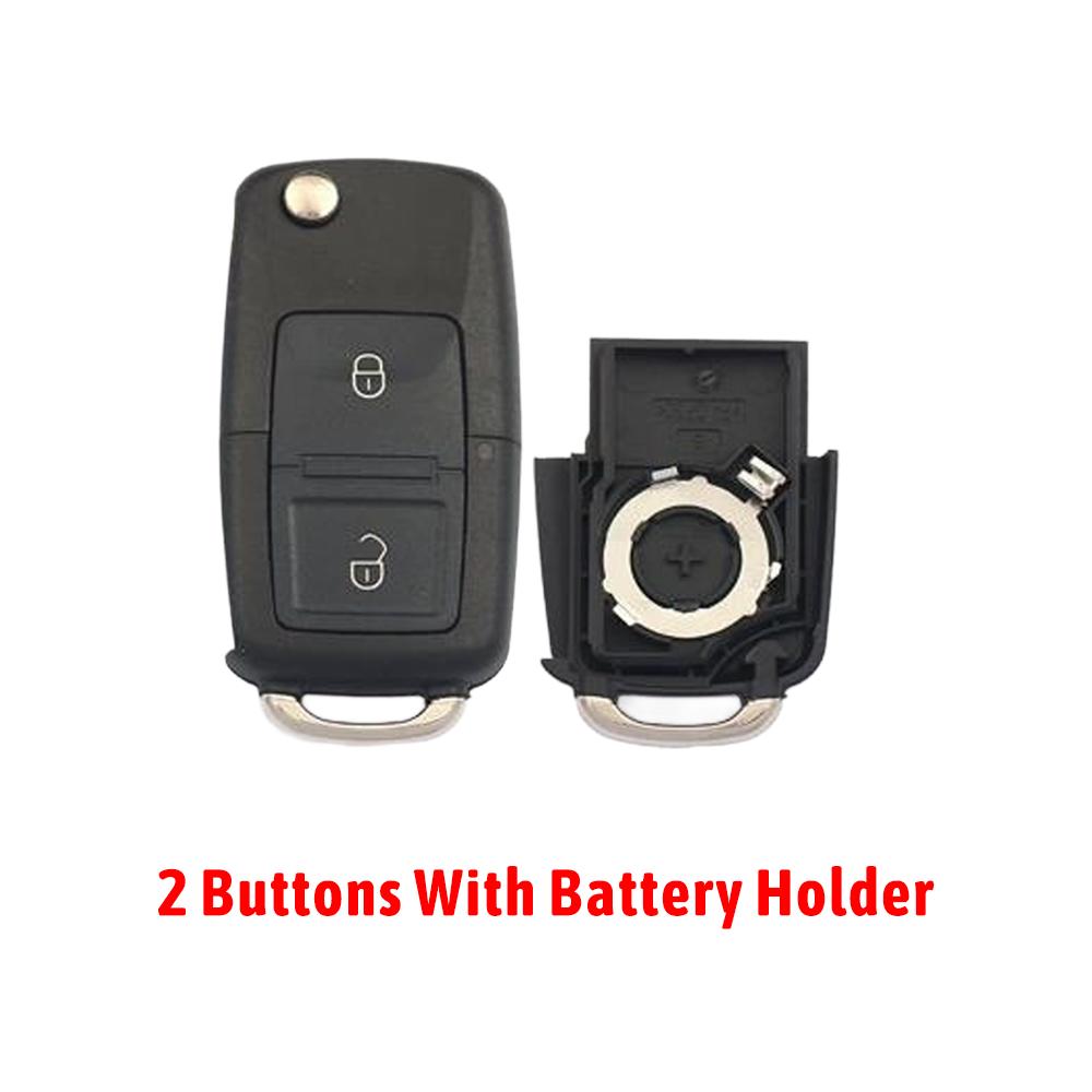 Replacement Flip Key Fob Housing Remote Fit For Keydiy B01 Xhorse Vvdi Smart Housing Cover Fit For Vw B5 Passat Lavida Bora Sagitar Tiguan