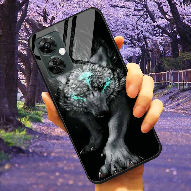 For OnePlus Nord CE 3 Lite 5G Case Tempered Glass Hard Cover Soft Bumper for One Plus Nord CE3 Lite N30 Phone Shell Capa CE3Lite