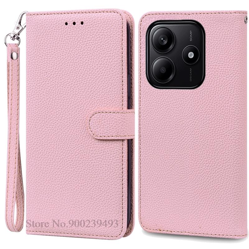 For Redmi Note 14 Case Wallet Flip Leather Cover For Xiaomi Redmi Note 14 4G Case Book Cover For Redmi Note 14 5G Case