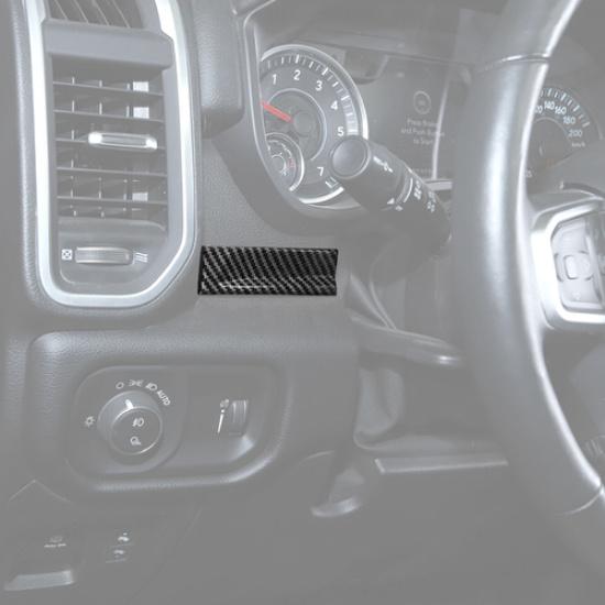 Car Console Panel Trim Cover Strips For Dodge Ram 1500 19-25 Accessories Carbon