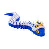 10" 3D Printed Snake Toy Movable Articulated Lion Dance Snake Figurine Flexible Animal Fidget Toy for Kids Collectors Home Office Executive Desk Decor