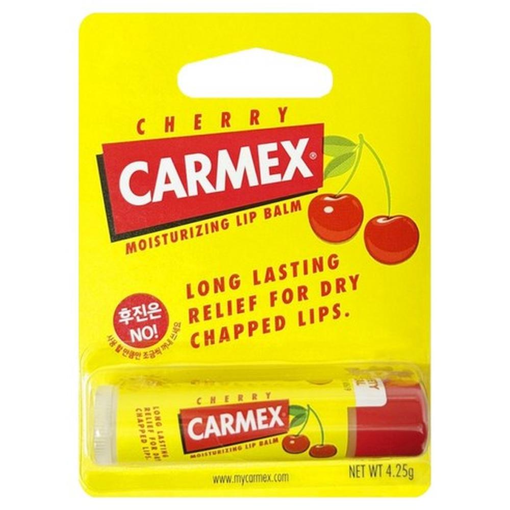 

Carmex Увлажняющий бальзам-стик для губ Вишня 4,25 г – Поддержка увлажнения, Защита губ, Корейский 4.25g