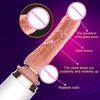 Women Masturbator Vibrator Telescopic Penis Dildo G-spot Massager Flirting Toy