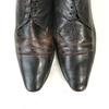 Italy Made/HUGO BOSS/Leather Long Nose Plain Toe Shoes/6.5/25.0-25.5/Brown/BROWN/Business Dress Shoes(USED)
