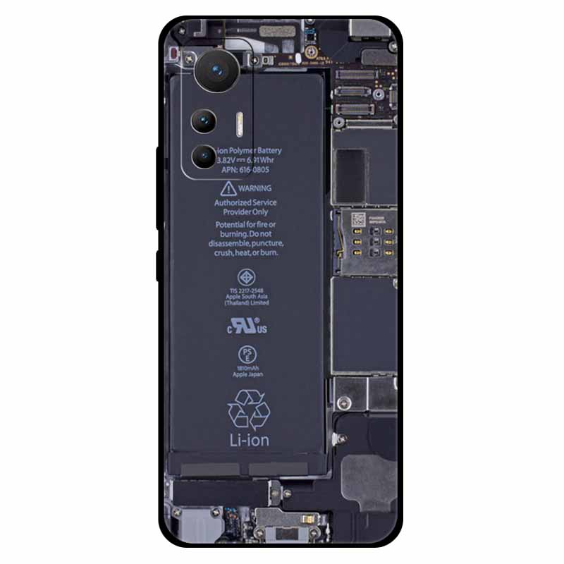 For Xiaomi 12 Lite Case Soft Silicone TPU Space Protective Back Cover For Xiaomi Mi 12 Lite Cases 12lite Printed Marble Shells