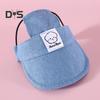 Pet Cartoon Baseball Cap with Ear Holes Dog Outdoor Sun Hat with Adjustable Straps UV Protection Visor Hat for Small Medium Dogs Cats