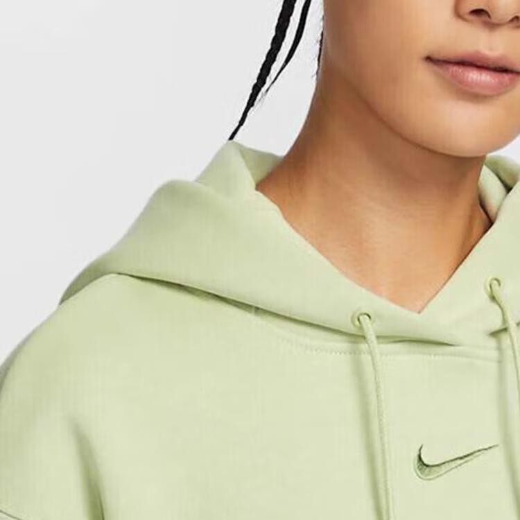 Nike Sweatshirts Women's Green Hooded Moderate Other FQ7043-371
