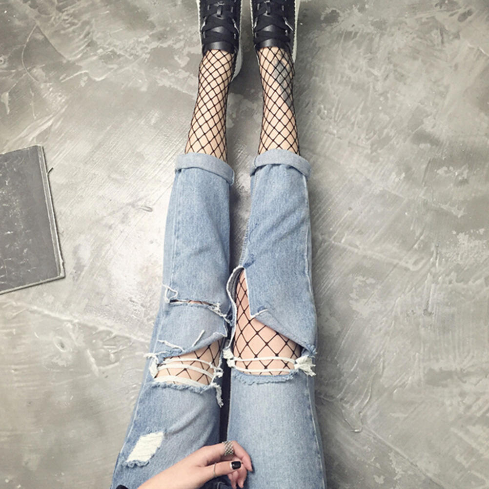 Sexy Fishnet Tights Women Stockings Collant Sexy Femme Mesh Pantyhose ...