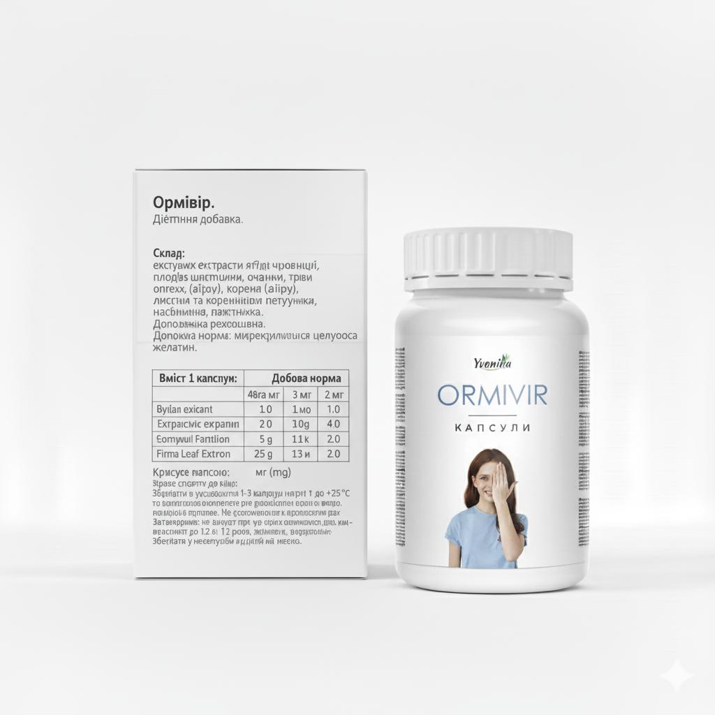 Ormivir – Vision and eye health support: 30 capsules