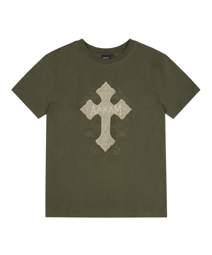AAKAM Akm Cros2 Half Top (Khaki)