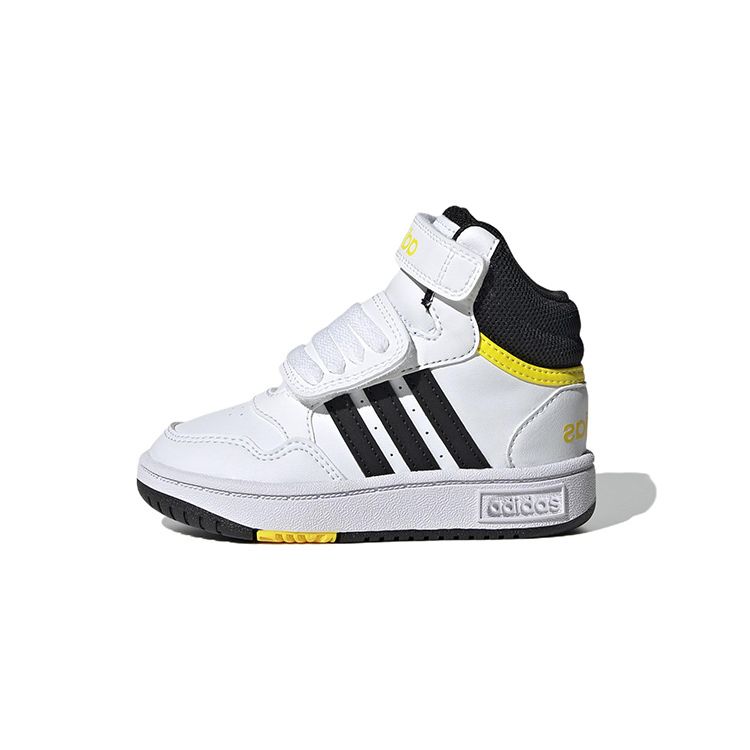 Adidas Neo Hoops Mid Comfortable Versatile Mid-Top Walking Shoes Baby Shoes GZ1933