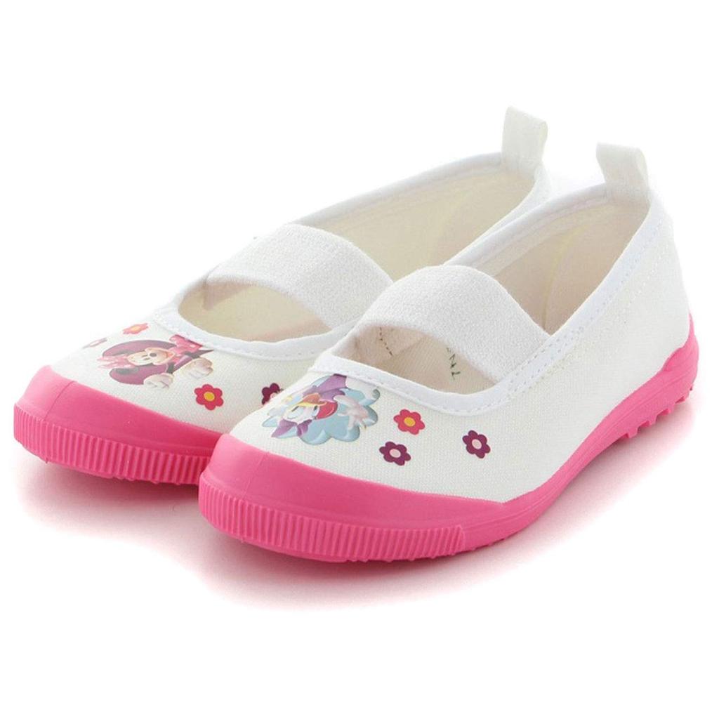 Disney DN08 Volleyball Indoor Made In Sizes 2E Shoes, Japan, Kids', 14-19cm, Pink, 19.0cm,
