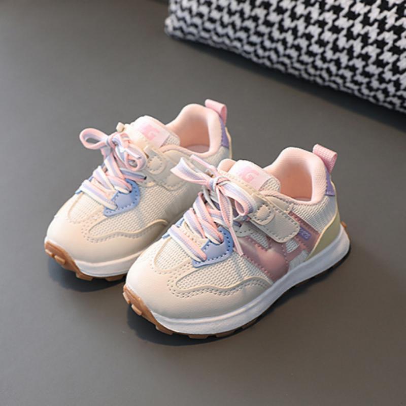 Spring and Autumn Boys' Dad Shoes, Big Kids' Running Shoes, Breathable Children's Sports Shoes, Baby Casual Shoes