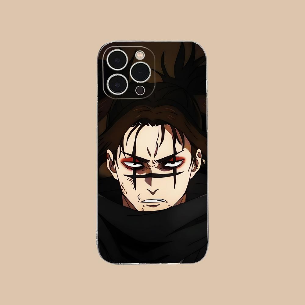 Jujutsu Kaisen Choso Mobile Phone Case for iPhone 16 15 14 13 12 11 X XR XS 8 6 Pro Max Plus Mini Clear Colour Protective Luxury