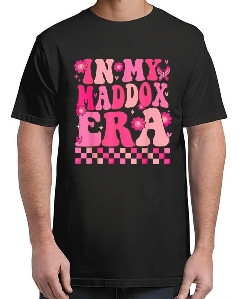 

In My Maddox Era Name Personalized Maddox Groovy Vintage Adult S-4XL Unisex T-Shirt M
