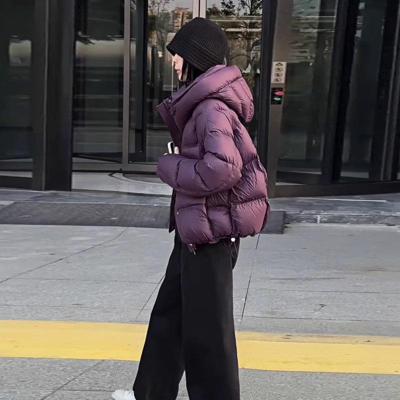 Women's 2025 New Style Short Winter Cotton-Padded Jacket: Stylish, Thickened, Petite Down Coat.