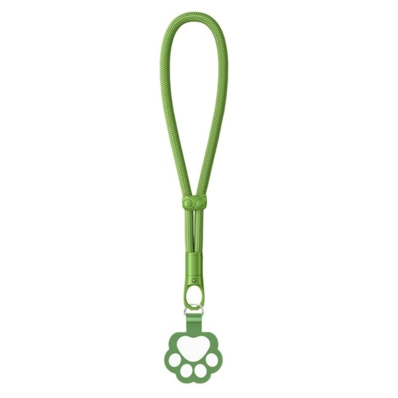 Anti Drop Phone Lanyard Adjustable Length Metal Auto Locking Clasp Polyester Wristband For Mobile Devices Small Gadgets