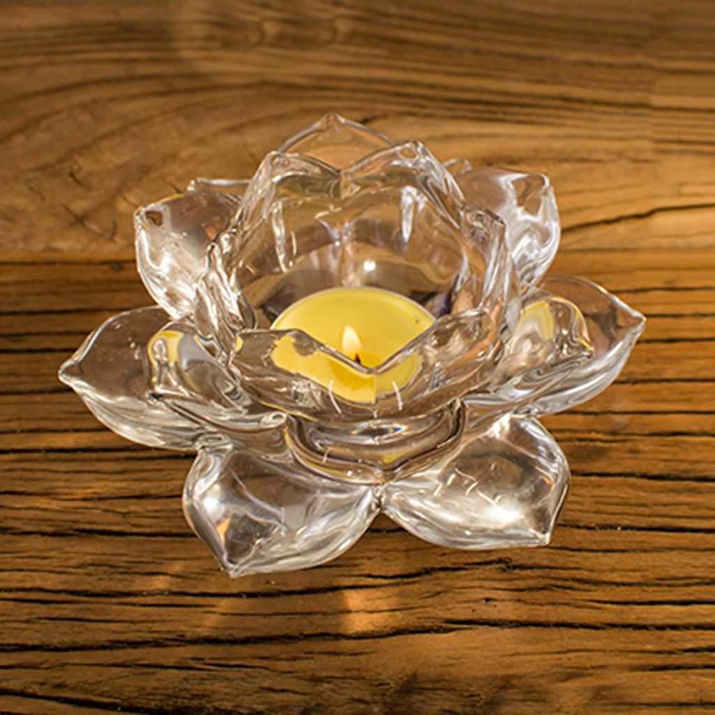 Flower Cut Candle Stand Holder Tea Decorations