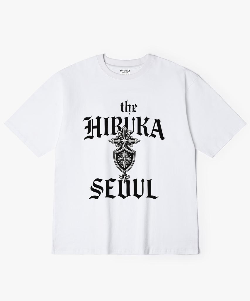 Hilukaakaibeu Metal Cross Symbol Short Sleeve T-Shirt