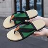 Fashion 2024 new summer slipper men's casual shoes outdoor comfort soft sole non-slip beach sandals Family bathroom flip-flops