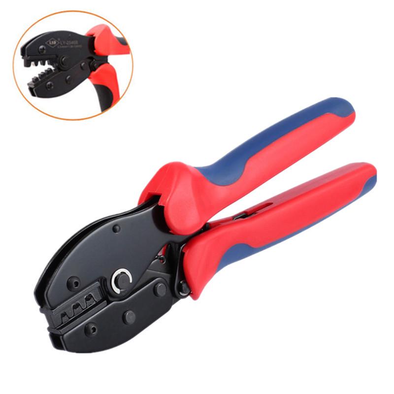 Ratcheting Crimper Tool Professional Crimping Tool Wire Crimpers Insulated Wire Terminals Connector Ratcheting Crimper Tool 26-10AWG Yellow Ratcheting Crimper Tool Professional Crimping Tool Wire Crimpers Insulated Wire Terminals Connector Ratcheting Crimper Tool 26-10AWG Yellow