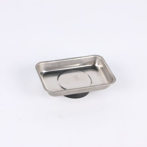 Magnetic Parts Tray, 1000 Gauss, DIY Tool Tray, Anti-Tip, Screw Adsorption, Magnetic Silicone Tray (Small Rectangular)