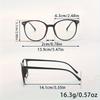 Korean Trendy Glasses Women Anti-Blue Light  Eyeglasses
